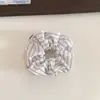Goma para el pelo tipo scrunchie de tela a rayas azules y blancas estilo coreano, Accesorio para el cabello refrescante y versátil para niñas, Adecuado para coletas y moños