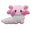 Accesorios Populares para Zapatos Clog de la Serie Axolotl, Dijes de Zapatos Lindos de Dibujos Animados, Hebillas Decorativas de Goma Suave de PVC, Al por Mayor en Stock