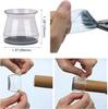 16 nuevas fundas para pies de mesa y silla con reducción de ruido silenciosa, resistentes al desgaste, gruesas, para proteger las patas de los muebles, antideslizantes y anticaídas.