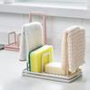 A2663 Estante de Cocina para Escritorio Escurridor de Paño de Lavar Platos Esponja sin Taladro Estante de Almacenamiento de Jabón Almacenamiento Multifuncional