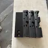 Bloco de nylon fixo, deslizante, processamento personalizado, slot para cartão plástico, bloco limitador, suporte mecânico, peças de polietileno processado de formato especial
