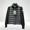 Chaqueta de plumón Moncler Maya maya Brillante Mate Mate Gruesa Cálida Tejido Ligera Chaqueta de Canalé