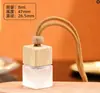 Ambientador de Coche Colgante Botella de Vidrio Mini Alto Valor Estético Difusor de Perfume Colgante para Coche Botella