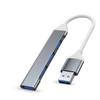 Extensor USB 2 en 1, estación de expansión multipuerto tipo C para computadora Xiaomi Apple Macbook notebook