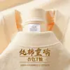 Camiseta Pesada Estilo Americano Transfronteriza de 250 g, Color Sólido Manga Corta Algodón Puro Cuello Redondo Holgada, Top Versátil para Hombres y Mujeres, Top de Pareja