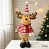 Decorações de Natal: boneco de neve em pé, Papai Noel, renas, bonecas vintage, figuras extensíveis, presentes de Natal