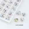 Dongzhou Cristal 10*8.8 Coração Geométrico Forma DIY Artesanal para Unhas Strass Diamante de Imitação 4815 Decorações para Unhas
