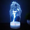 Iluminación para Dormitorio en Casa Luz Nocturna LED Hatsune Future Adornos de Escritorio Ambiente Nocturno Luz Decorativa Romántica de Noche