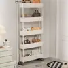 Estante de Almacenamiento Montado en Puerta, Gabinete de Almacenamiento para Espacios Estrechos, Organizador de Bolsas, Carrito Móvil, Estante de Exhibición de Bolsas de Cuero, Gabinete de Almacenamiento Estrecho