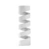Decoración geométrica de espiral hueca cilíndrica de arte creativo de lujo simple modelo sala de ventas oficina Decoración suave minimalista