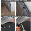 Abraçadeiras de Nylon de Alta Resistência com Travas Auto-travantes Fixadores de Parafuso Automotivo Substituíveis Tiras de Fixação para Reparo de Carro