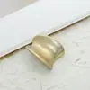Fyfl Botões de Liga de Folha Curva Pequenos Perfumados Estilo Simples Botões de Metal Para Roupas Externas Femininas Suéter Botões Decorativos