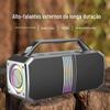 2024 comércio exterior 100W subwoofer luminoso de alta potência bluetooth ao ar livre sem fio portátil áudio alto-falante de alta qualidade