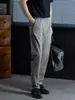 ¡Senderismo al aire libre! Pantalones casuales para hombre, a prueba de viento, impermeables, de alta elasticidad, de secado rápido, color liso, de corte recto slim deportivo premium