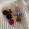 Presilha de garra colorida em acetato, mini presilha de cabelo pequena de alta qualidade, presilha de garra pequena lateral, presilha tubarão feminina, acessório de cabelo