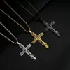 Temu Nuevo Collar de Acero de Titanio para Hombre Árbol de la Vida Cruz, Collar de Acero Inoxidable Personalizado de Moda Joyería