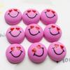 Bolsa de expresión redonda con emoticonos, accesorios para funda de teléfono móvil, material para manualidades, bolsa, pegatina para taza de agua, pegatina para refrigerador, agujero para zapatos, hebillas, accesorios.