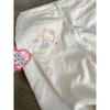 Calça Wide Leg Bordada Drapeada Plus Size Calça Longa Branca para Mulheres Verão Novo Estilo Puro Desejo Versátil Emagrecedora Jeans Solto