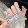 Mini Flor Colorida de Cinco Pétalas Joias para Nail Art Tamanho Misto Flor Ovo Estéreo Resina Diamante para Unha Decoração Atacado