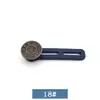 Hebilla de Cintura Expandible Botones sin Clavos Metálicos Extraíbles Extensión de Cintura para Pantalones de Mezclilla Pequeño Cambiado Botones Telescópicos Ajustables