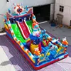Nuevo castillo hinchable mecánico grande de God of War con tobogán, plaza de trampolín de cojín de aire de celebridad de Internet, puesto de juguete de atracciones de fábrica