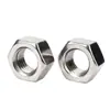 Venta al por mayor de tuercas hexagonales de acero inoxidable 304, tornillos DIN934, tuercas M3, 5M, 8M, 4M, 6M