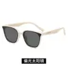 Gafas de Sol GM Personalizadas Gris Transparente para Mujer Verano Playa Cara Redonda Polarizadas para Hombre Gafas de Sol para Conducir