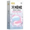 Condones Sexto Sentido Hilo Granulado Ultra-Delgado Suave Hielo y Fuego Integrados Retraso Físico Condones Productos Sexuales para Adultos