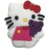 Dibujos Animados Hello Kitty Zapatos con Agujeros Zapatos Flor Hebilla de Zapato PVC Hebilla Decorativa Zapatos de Jardín Hebilla de Zapato de Flor