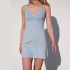 Vestido Camisola con Estampado de Chica Picante Estilo Americano para Mujer, Nuevo Vestido Camisola Floral Verano 2026, Exportación de Moda para Mujer