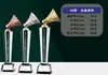 [Certificado Incluído] Troféu de Cristal Personalizado de Badminton para Campeonato Esportivo Escolar Medalha de Campeão Individual