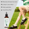 Spray Refrescante para Pies Transfronterizo 100ml, Agente Retenedor de Fragancia Cómodo, Cuida la Piel de los Pies, Ingredientes Herbales Refrescantes