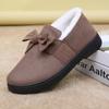 Sapatos de Pano Populares da Velha Pequim, Sapatos de Mãe, Sapatos de Algodão de Inverno para Senhoras Idosas, Sapatos Quentes Antiderrapantes de Veludo para Idosos, Sapatos para Mulheres de Meia-Idade e Idosas