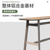 Mesas y Sillas de Exterior Personalizadas, Taburetes Altos para Barra de Patio, Mesas y Sillas de Madera Plástica para Exterior, Sillas para Cafetería y Bar, Mesas de Bar, Transfronterizo