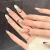 Nueva Colección Serie Estilo Nacional Chino Arte Wo Armadura Pura Usada a Mano Tinta Sumidero Tinte Bosque de Bambú Pegatina de Uña Falsa Pintada a Mano