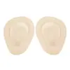 Almohadillas de antepié de dos tonos en forma de gota de agua para tacones altos, con insertos suaves, resistentes, autoadhesivos, de media talla ajustable, diseño de panal para antideslizante y absorción de impactos