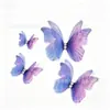 Super hada 2-5cm tul de doble capa mariposa tridimensional DIY maquillaje facial accesorios para uñas materiales de decoración de regalo