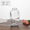 Conjunto de Vasos de Vidro Transparente de Luxo Leve com um Toque de Alto Padrão para Arranjos de Flores, Vaso de Vidro Hidropônico Decoração de Mesa