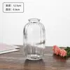 Vaso Pequeno de Luxo Leve Atacado de Alta Qualidade, Conjunto de Arranjo Floral para Mesa de Cabeceira Transparente Estilo Ins, Vaso de Vidro de Boca Pequena
