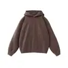 Sudadera con Capucha Fina de Forro Polar Pesado Vintage Desgastada para Hombre, 400g, Marca de Tendencia para Comercio Transfronterizo, Sudadera con Capucha Lavada Estilo Americano