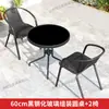 Mesas y Sillas de Exterior, Ocio en el Patio, Impermeables y a Prueba de Sol al Aire Libre, Jardín, Tomar el Té, Mesa de Café Plegable de Exterior, Balcón Pequeño