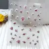 Série Duyuer Adesivos de Unha Populares Estilo Influenciador Realista com Suporte Adesivo para Decoração de Unhas DIY