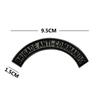 RANGER GRON MOUNTAIN AIRBORNE BOPE Inglês Cotovelo Velcro Pano Adesivo Bordado Patch