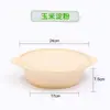 Caja de Almuerzo Desechable de Almidón de Maíz Caja de Almuerzo Biodegradable para Llevar Caja de Almuerzo Empaquetada Bol para Sopa Base de Almidón