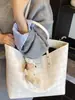 Bolsa de Lona a Cuadros Fresca de Verano de Gran Capacidad para Mujer 2025 Nuevo Estilo Estilo Occidental Estilo de Viaje Diario Bolso de Hombro Único