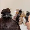 Elástico de Cabelo com Strass de Organza, Faixa de Cabelo Plissada de Rede, Acessório de Cabelo, Elástico de Cabelo da Moda, Novo Cordão de Cabelo, Argola de Cabelo de Organza