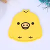 Pegamento Blando de PVC Dibujo Animado Creativo Animal Lindo Posavasos Hogareño Impermeable Aislante Manteles Individuales Antideslizantes Cojín Suave Fabricante Venta al por Mayor
