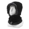 Chapéu de inverno estilo coreano gola forrada de lã outono e inverno chapéu de malha quente para homens e mulheres proteção auricular à prova de vento chapéu integrado de dupla utilização