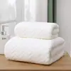 Envío Transfronterizo Toalla de Coral Fleece, Toalla de Espiga de Trigo, Toalla Absorbente para Adultos y Niños, Toalla Facial, Toalla de Baño Grande