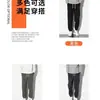 Pantalones casuales con puño, más terciopelo, más gruesos, venta al por mayor de comercio exterior transfronterizo, nuevos pantalones largos holgados de Otoño Invierno 2026 para hombre, pana